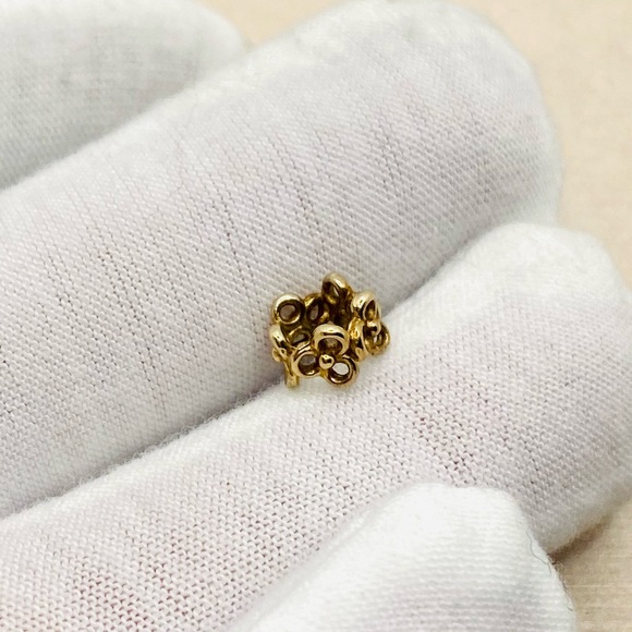 Pandora 750451 Solid 14k Yellow Gold Trinity Spacer - Picture 3 of 10